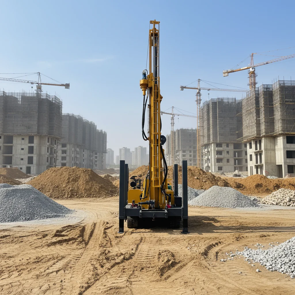 Compressor Cost-Effective All Terrains 500m Hydraulic Rig with Air