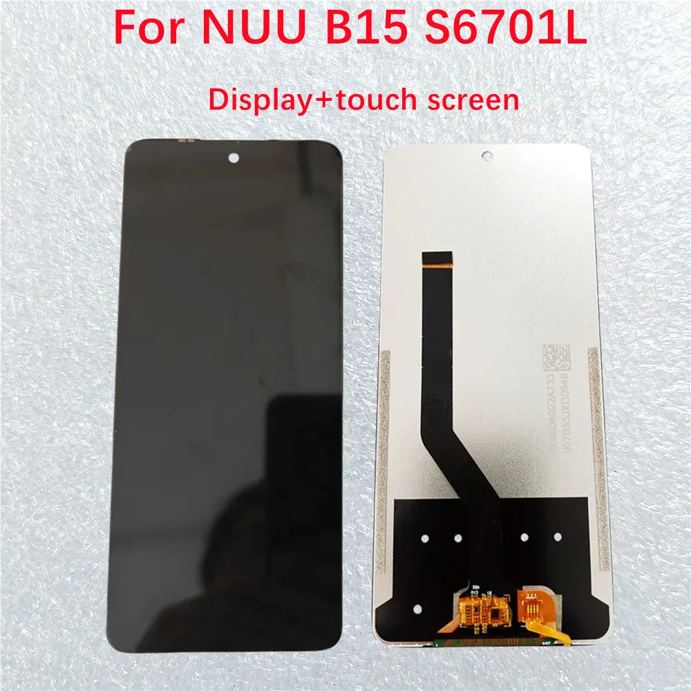 Для NUU Mobile B15 ЖК-дисплей + сенсорный экран в сборе с дигитайзером, запасные части ЖК-дисплея для NUU B15, ЖК-экран S6701L