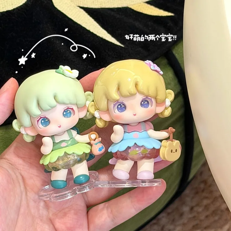 

Original Cqtoys Yooie Mini Blind Box Seasons Fire Works Series Cute Girl Figure Figurines Doll Desktop Ornament Gift For Girls