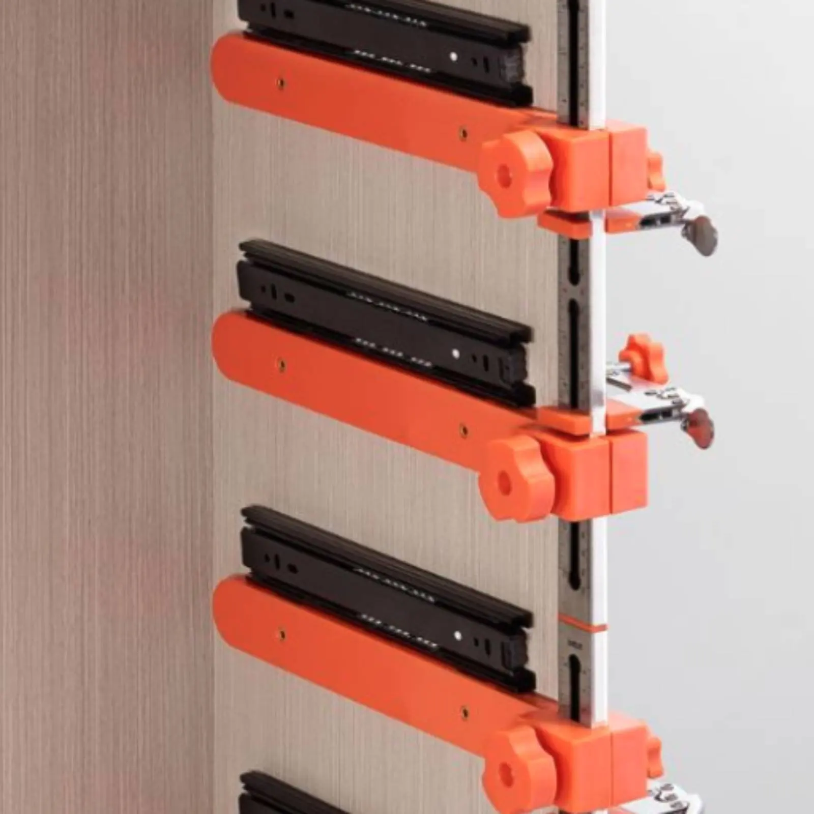 

Adjustable Drawer Slide Installer Universal Compatibility Cabinet Tool for Woodworking Shop