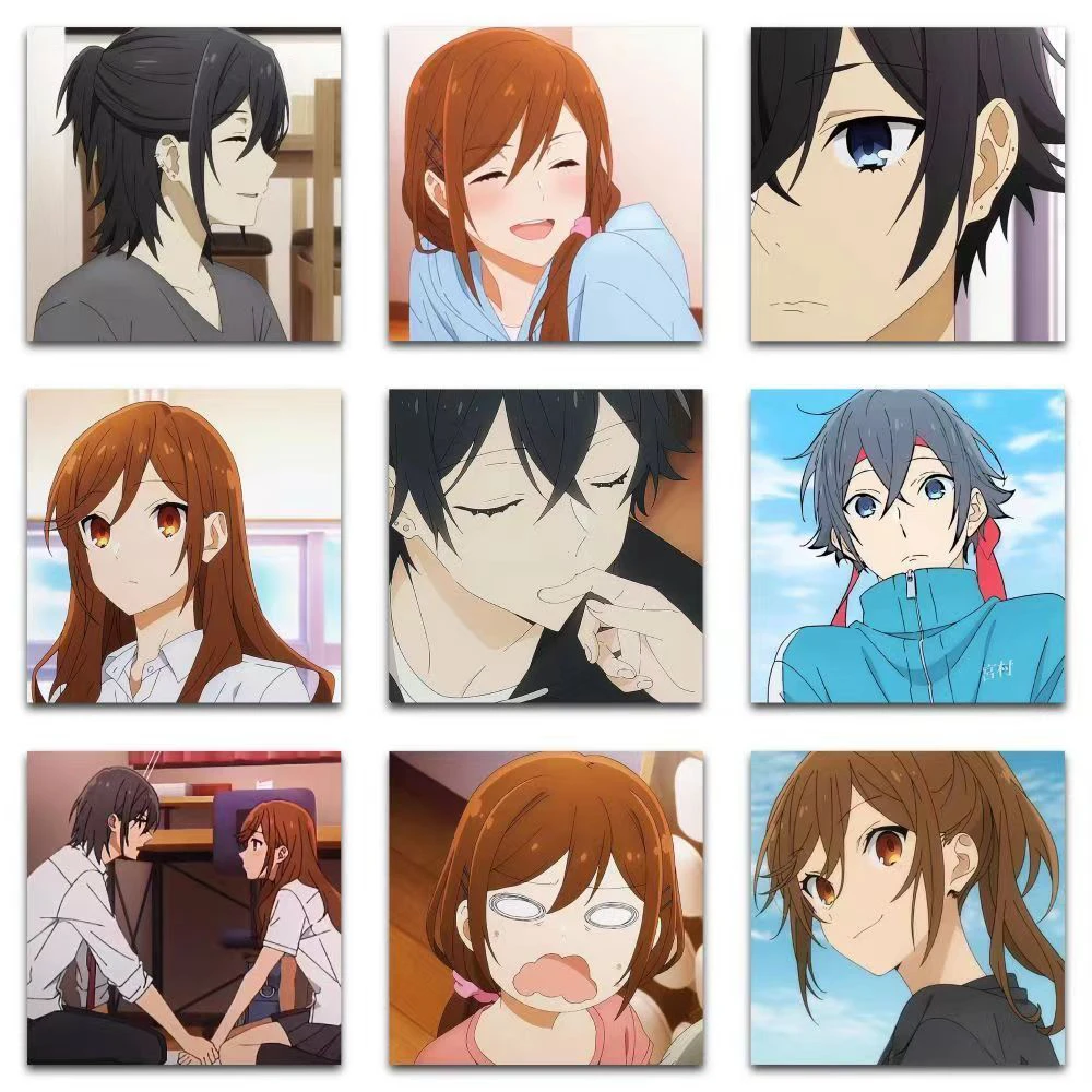 10/30/60Pcs Izumi Miyamura Horimiya Anime Stickers Kawaii Hori Kyoko Sticker Notebook Luggage Cup Phone Romantic Cartoon Decals