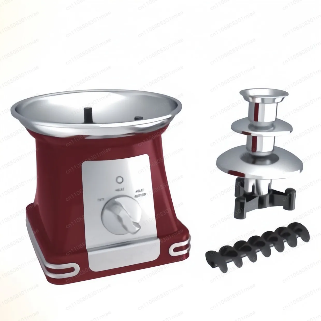 

Cross-border chocolate machine, three-layer waterfall lava , automatic melting fountain , baking spray tower