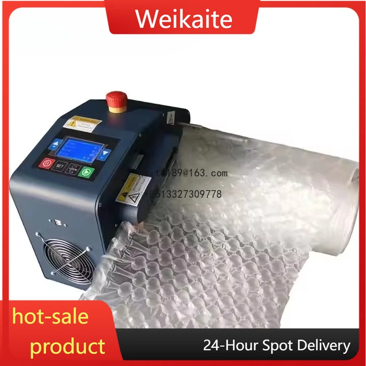 

Filling Gaps in During Packaging Air Cushion Machine Food Grade air Bubble Film Wrap Roll for Transportation Air Blower Machine