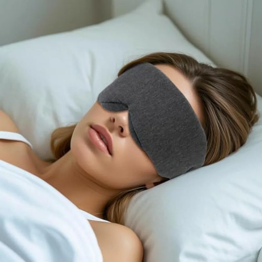 

3D Eye Mask Sleep Mask for Travel Light Blocking Comfortable Eyemask Lightweight Non-Press Sleeping Mask Eye Protection for Dee
