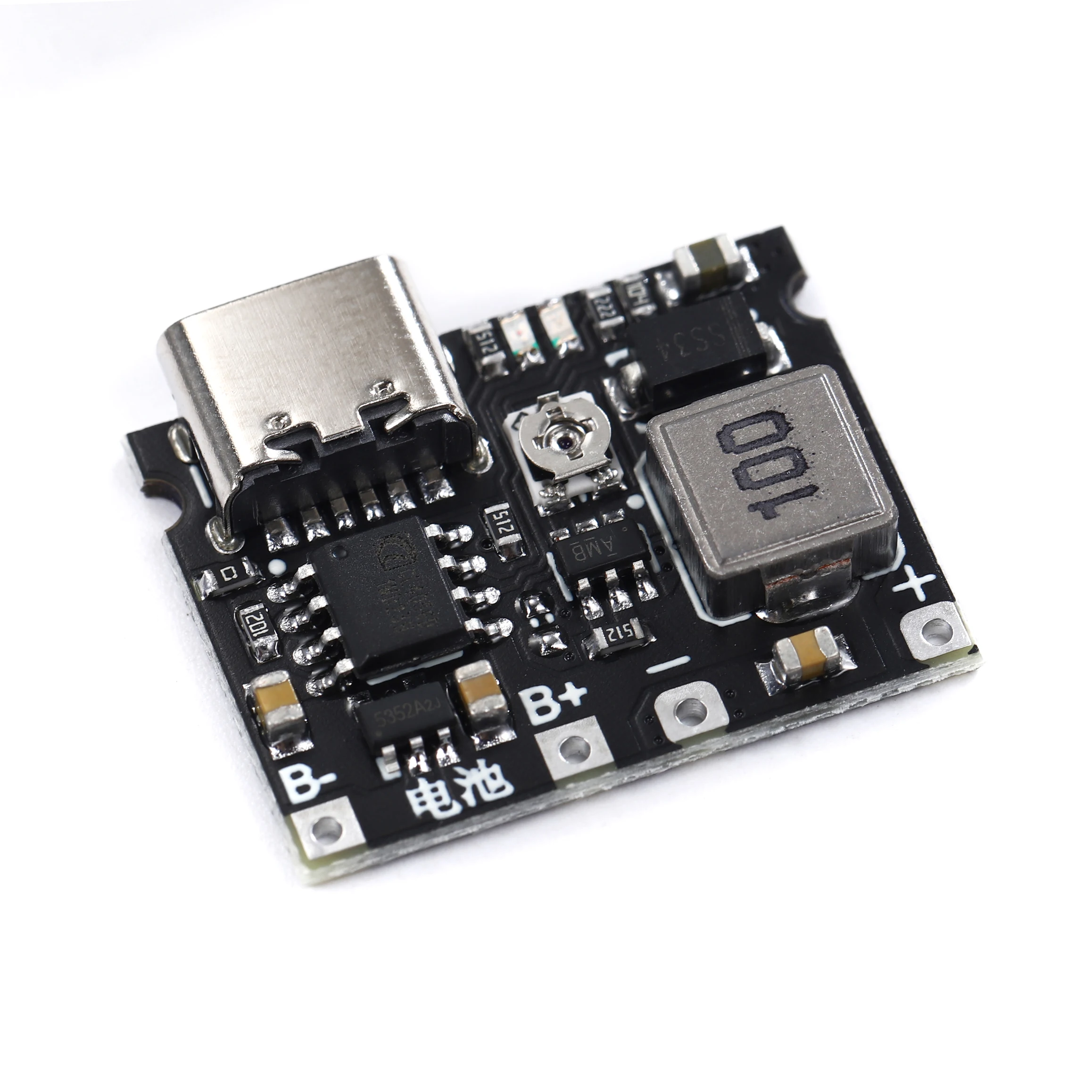 18650 литий-ионный 3,7 В 4,2 В плата зарядного устройства TP4056 DC-DC повышающий модуль TP4056 DIY комплект деталей