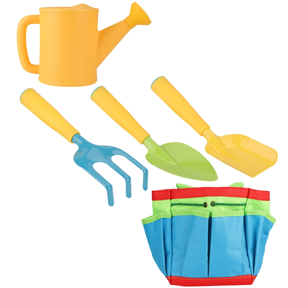 Set di attrezzi da giardinaggio Mini pala in ferro Guanto Giocattoli per bambini Strumento portatile H Scavo Trapianto di terreno Piantare Kit giardiniere di piante grasse