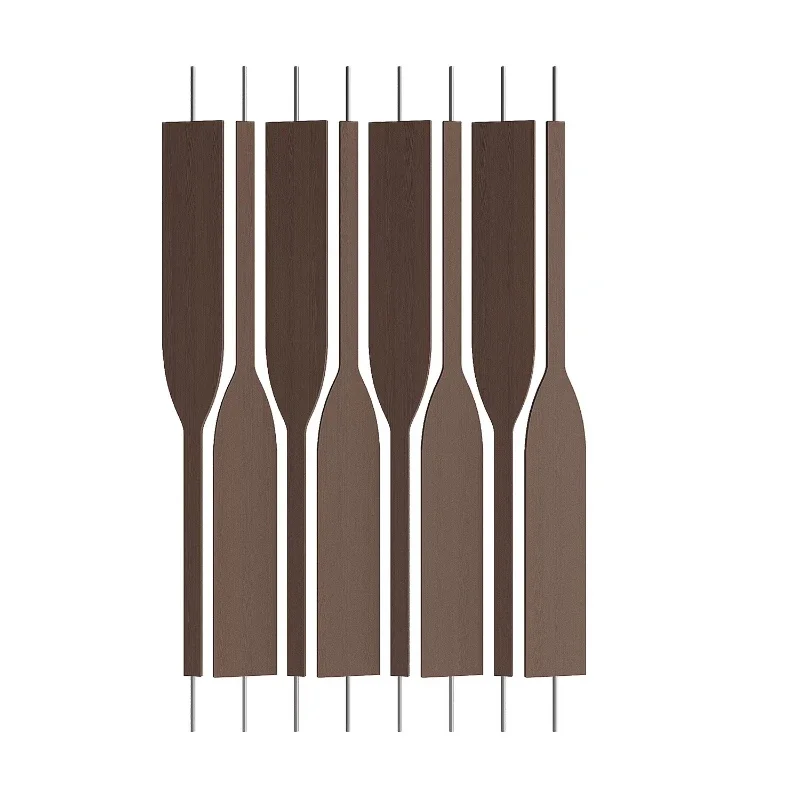 Solid wood rotating screen partition living room entry hotel restaurant tea room entrance background wall screen