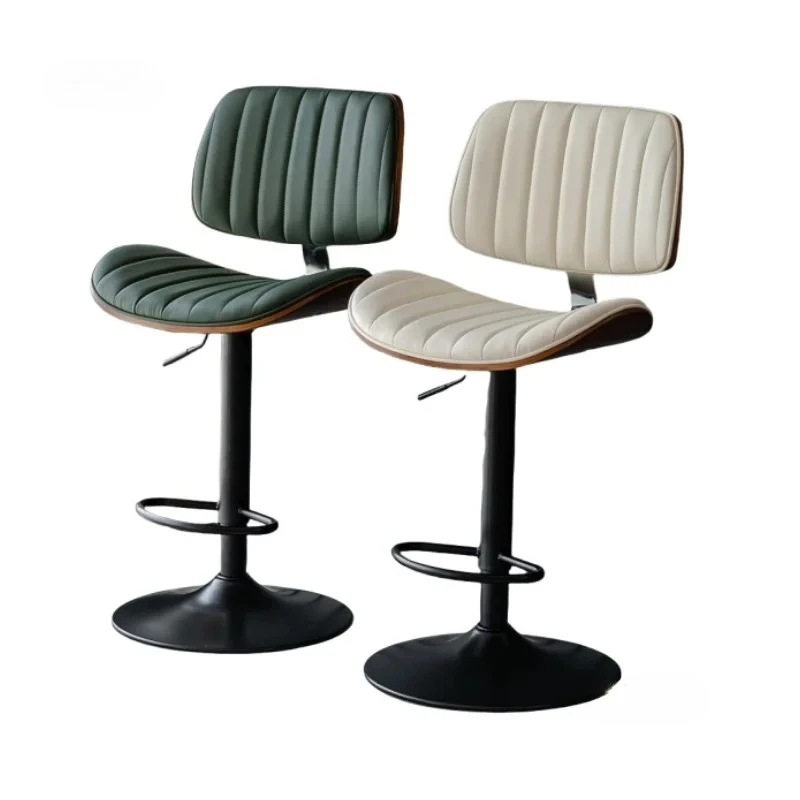 Factory Direct 2026 Stools Bedroom Rotation Lift High Kitchen Stools Designer Light Luxury