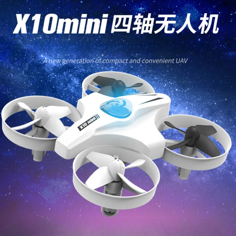 X10 Mini Rotating Colorful Light Quadcopter Drone Remote Control Aircraft Toy Model Aircraft  Quadcopter Airplane Toy Helicopter