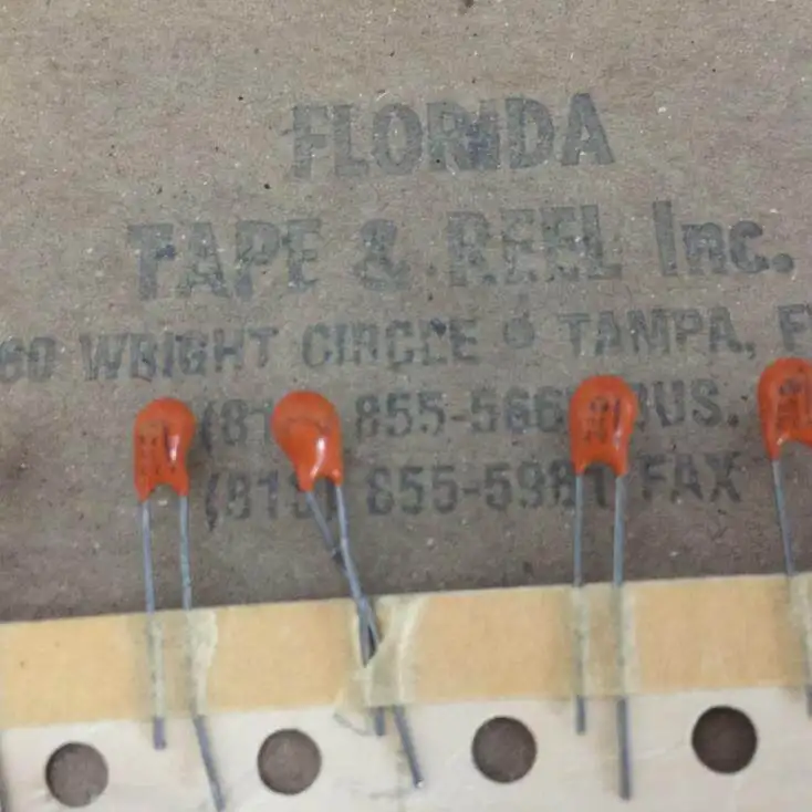 200pcs  Genuine for U.S. Florida Tape Series 2.2uF 20V DC 225J Tantalum Capacitor