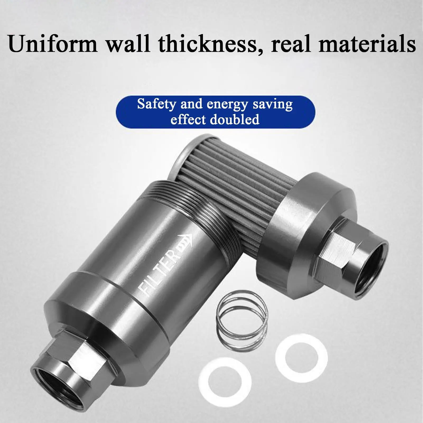 Washable Air Oil Filter Converter Adapter Universal for Air Compressor Motorcycle Car Workshop Maintenance Replacement Part