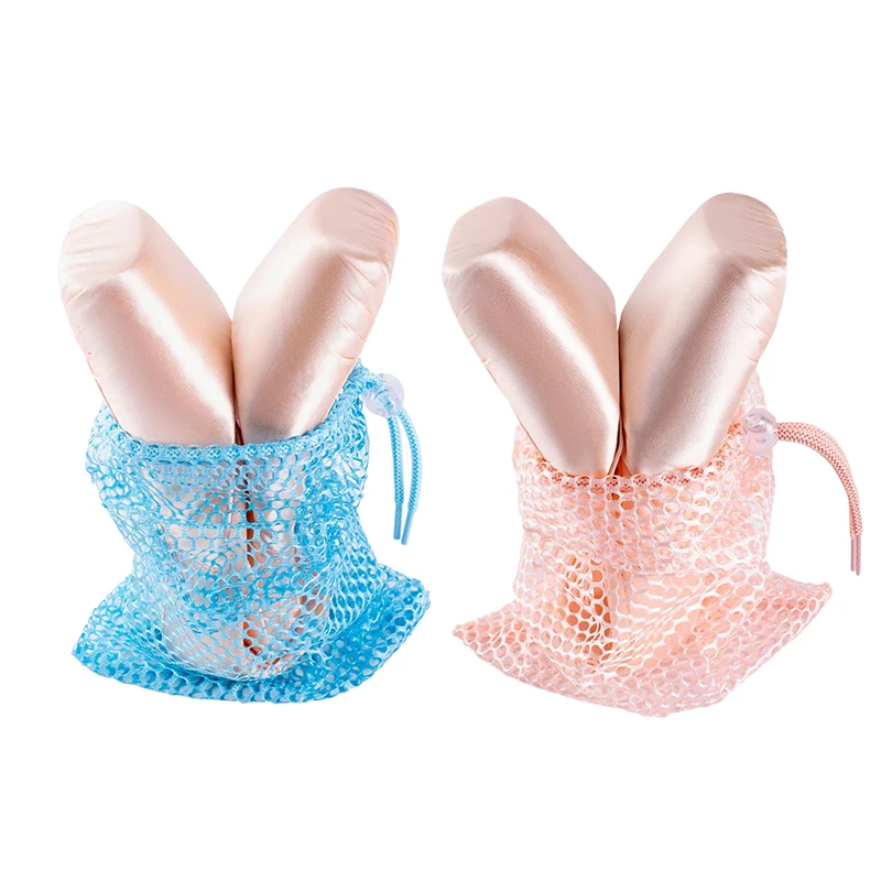 Bolsa de ballet con cordón para niñas, bolsa de baile de Color azul champán, bolsas para zapatos de bailarina, accesorios de baile, 1 unidad