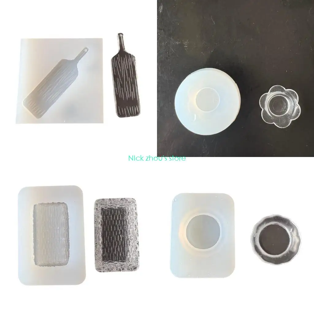 

E15E Силиконовая миниатюрная форма из смолы для детального изготовления поделок и ювелирных изделий с многоразовым дизайном