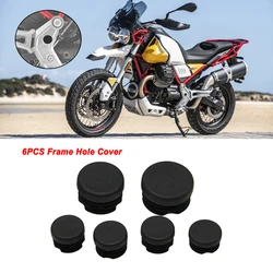 Motorcycle Accessories Frame Hole Cover Caps Plug Decorative Frame Cap Set fits For MOTO GUZZI V85TT V85tt 2019-2022 2020 2021