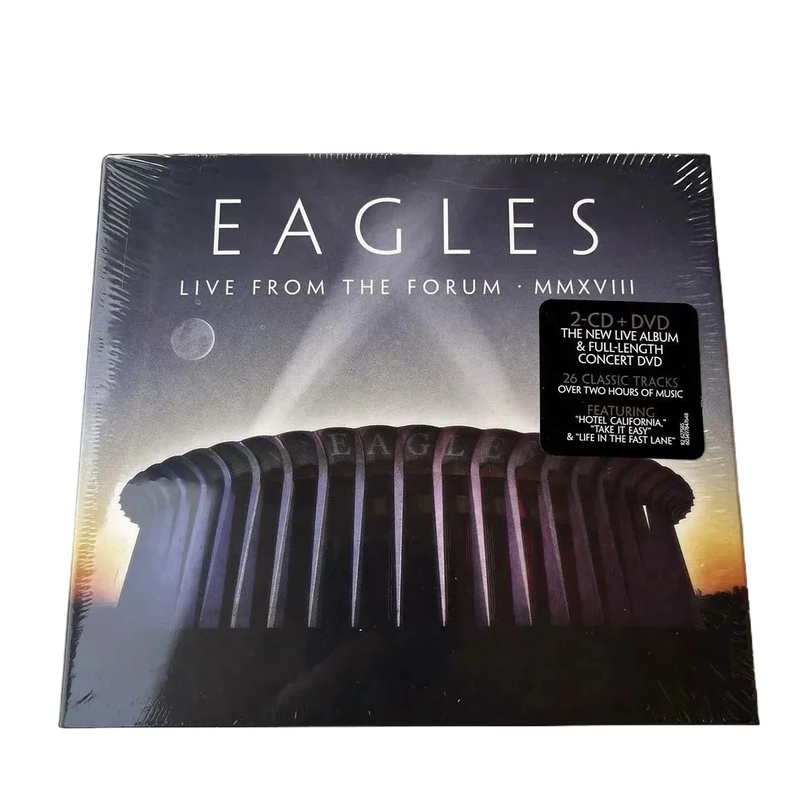 

Rock band Eagles Music CD Live From The Forum MMXVIII Album 2pcs Music Record 1pcs DVD Walkman Car Soundtracks Box Gifts