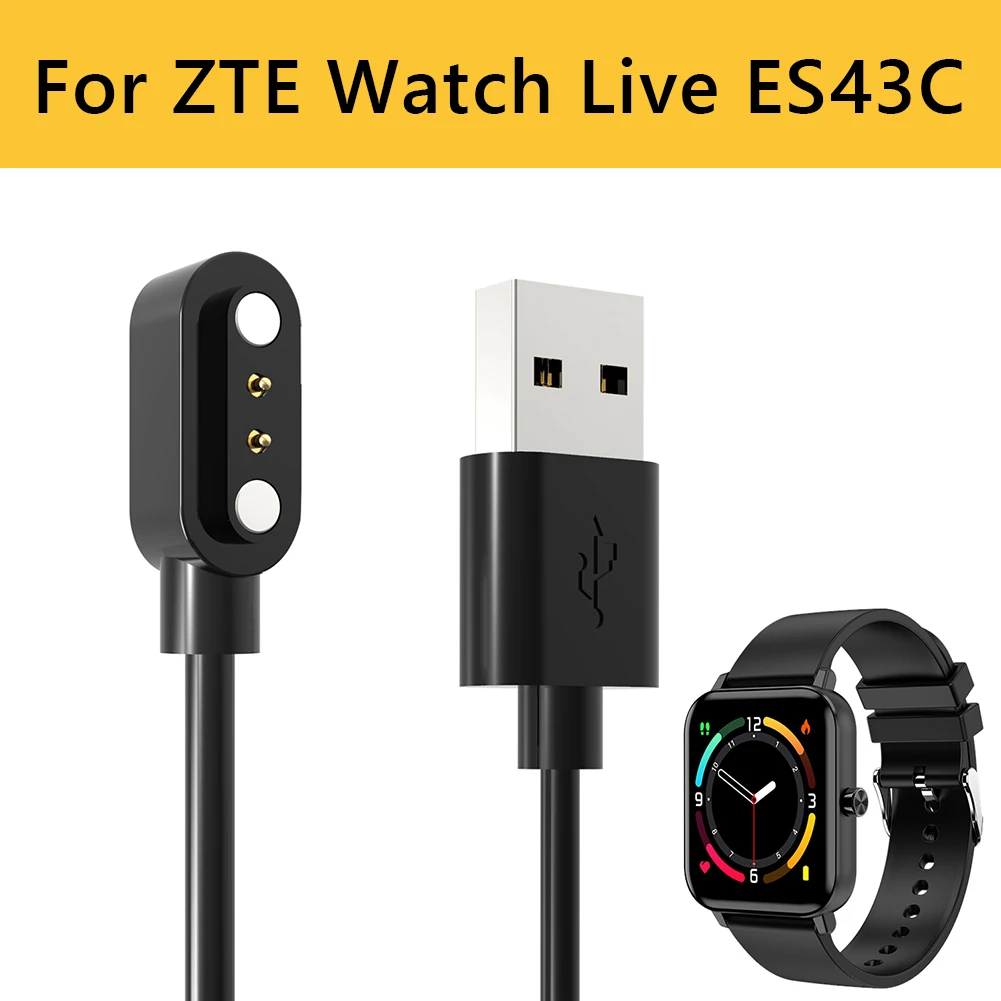 Chargeur USB pour montre de Sport intelligente, accessoires de chargeur Portable pour montre ZTE Live, câble d'alimentation ES43C