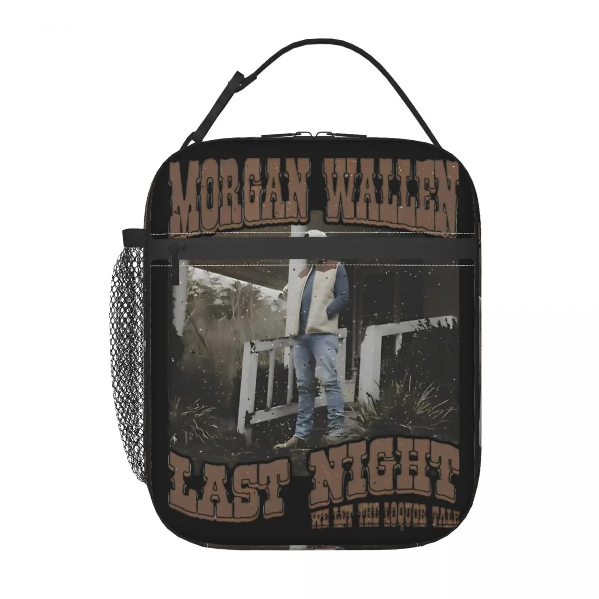 Vintage Morgan Wallen Cowgirl Country Accessoires Geïsoleerde Lunchtassen Voor Picknick Food Box Draagbare Koeler Thermische Lunchboxen