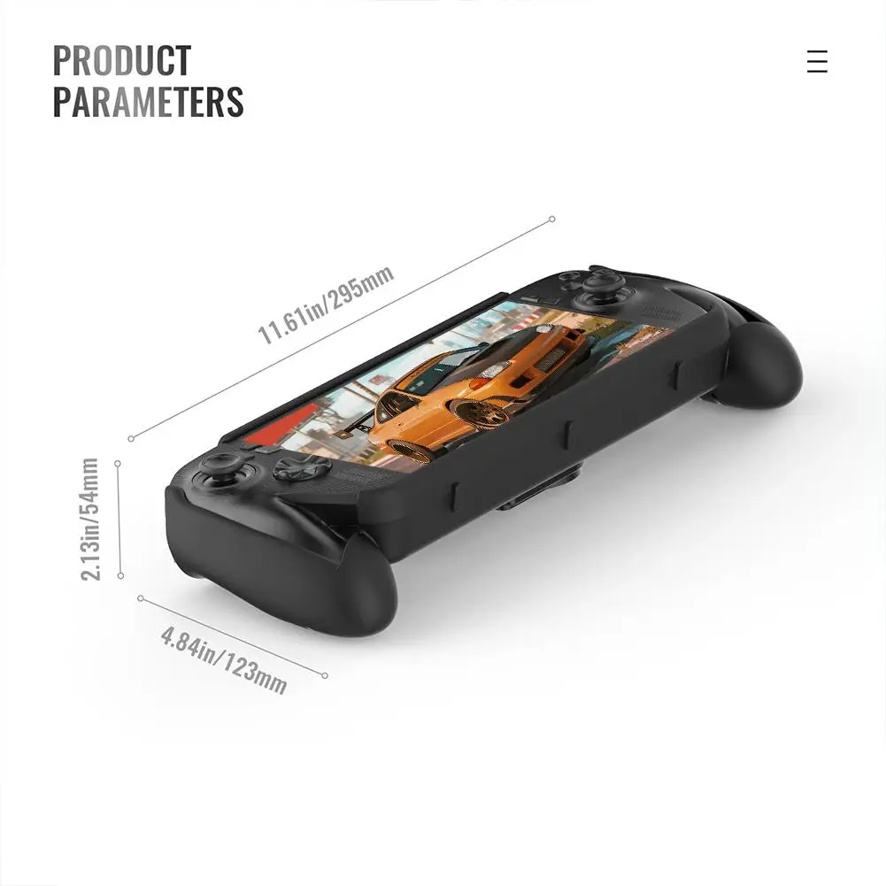 لـ JYS لـ ROG لأجهزة Xbox Ally/X غطاء حماية محمول من البولي يوريثان الحراري مسند مقاوم للصدمات ملحقات وحدة التحكم في الألعاب