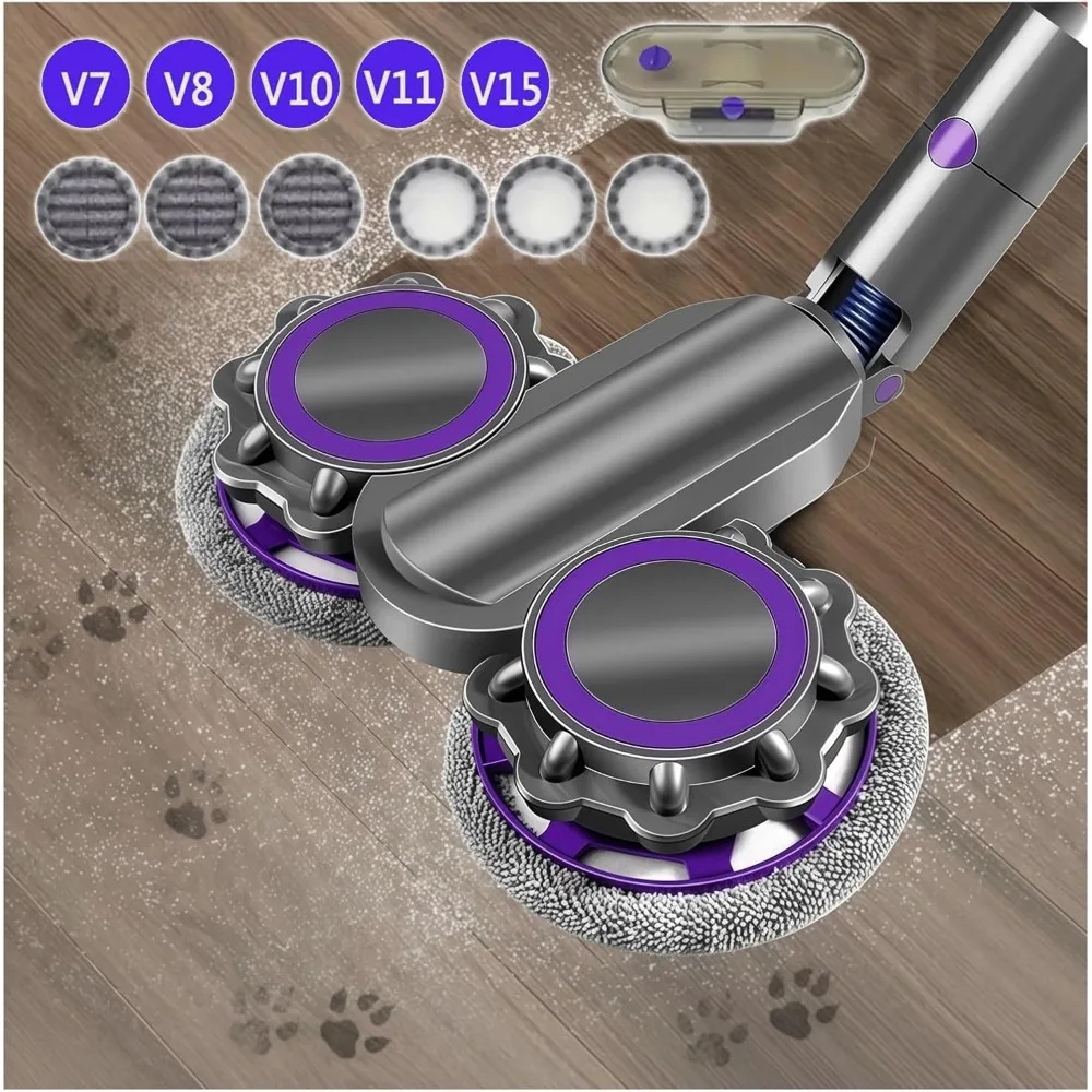 Serbatoio dell'acqua per testina lavapavimenti elettrica per aspirapolvere portatile Dyson V7 V8 V10 V11 V15, ricambi e accessori per la pulizia domestica