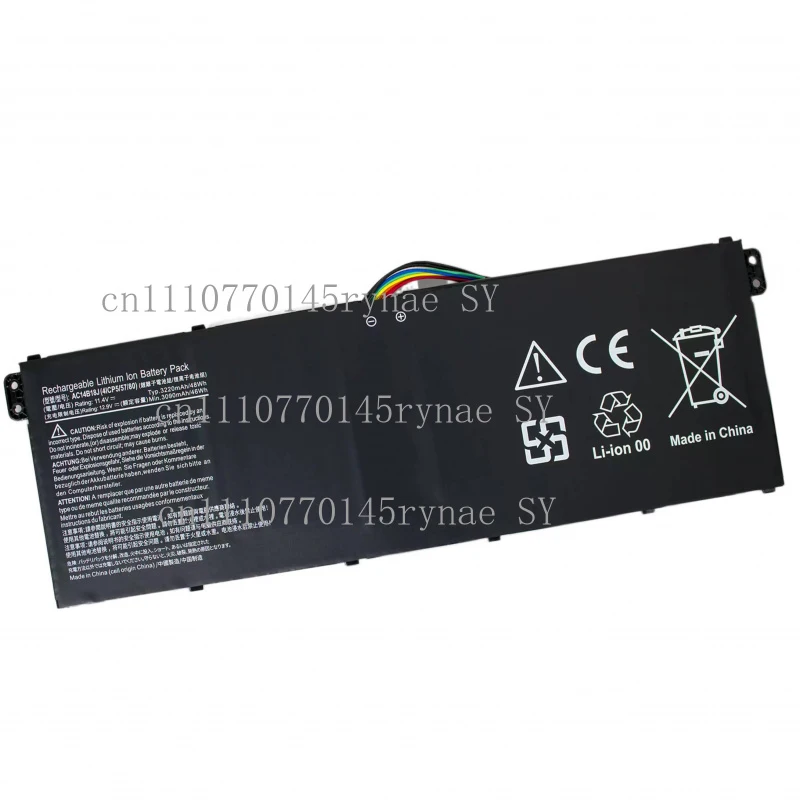 

Аккумулятор для ноутбука AC14B18J AC14B13J 3220 мАч 36 Втч для Acer Aspire V5-132P V3-112 ES1-511 ES1-512