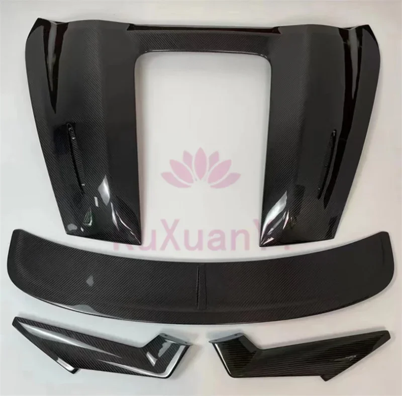 High quality GT3 style semi carbon fiber hump spoiler tail for Porsche 718 981 911 body kit wholesale price