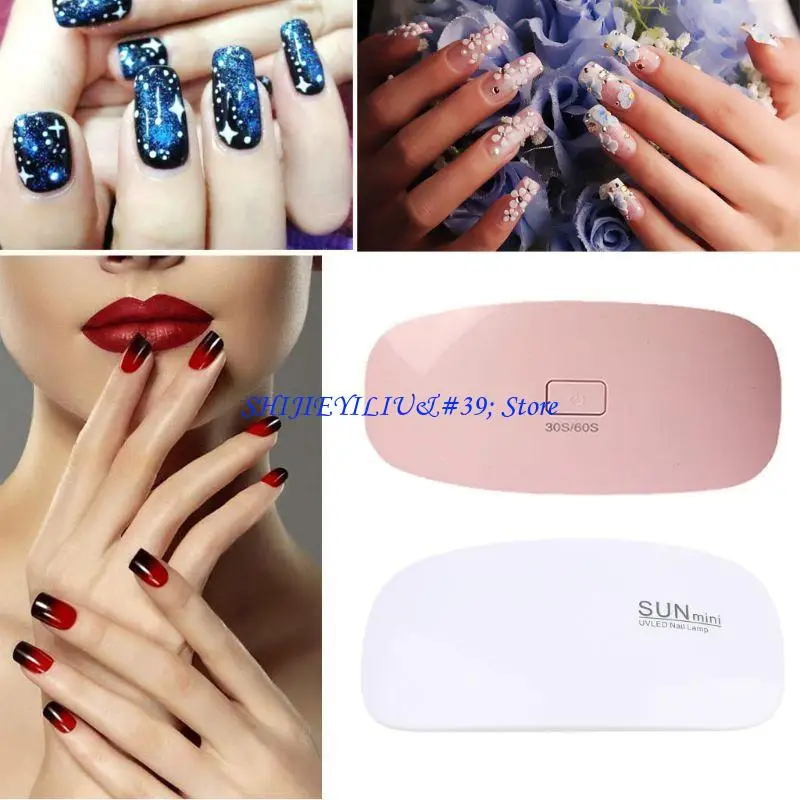 

E21F 30 s 60 s таймер для дизайна ногтей 6 Вт сушилка для маникюрного геля USB зарядка инструменты для изготовления ювелирных