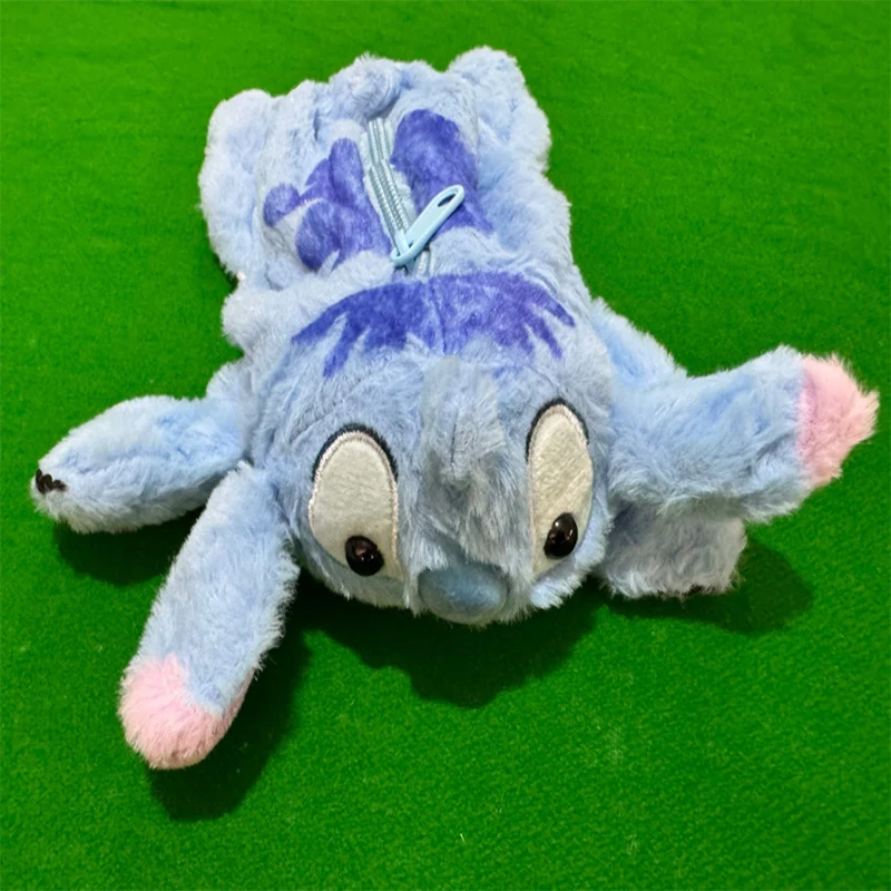 ديزني غرزة أنيمي أفخم مقلمة بشكل جذاب Kawaii القلم حقيبة أطفال مدرسة المنزل صندوق أدوات مكتب ليلو وستيتش أكياس قطيفة لعبة هدية للأطفال #2