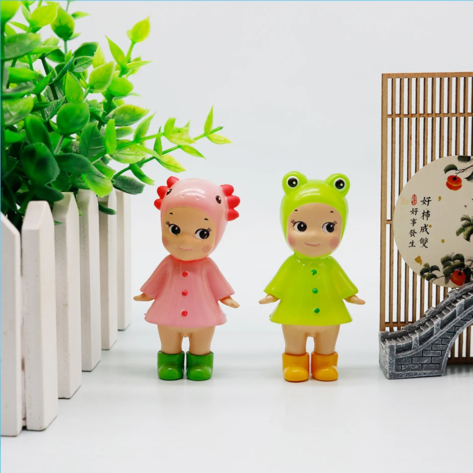 صندوق أعمى من سلسلة S Angel I Love Rainy Day - ديكور شاشة الهاتف الأصلية هدية عيد ميلاد فريدة من نوعها لمفاجأةها الغامضة