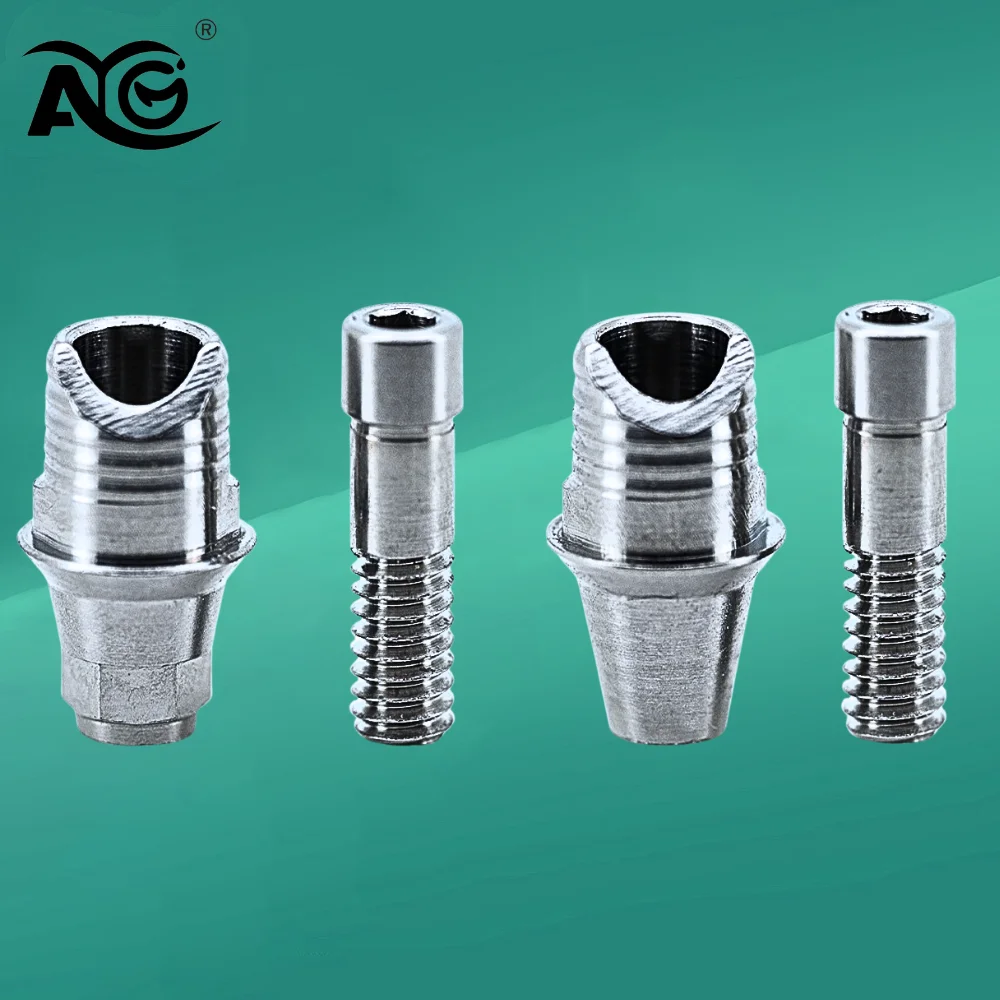 AG Titanium Ti Base GEO TiBase Abutment Tibase for Neo Biotech CAD/CAM Prosthetic Parts Dental Implant Prosthetic Components