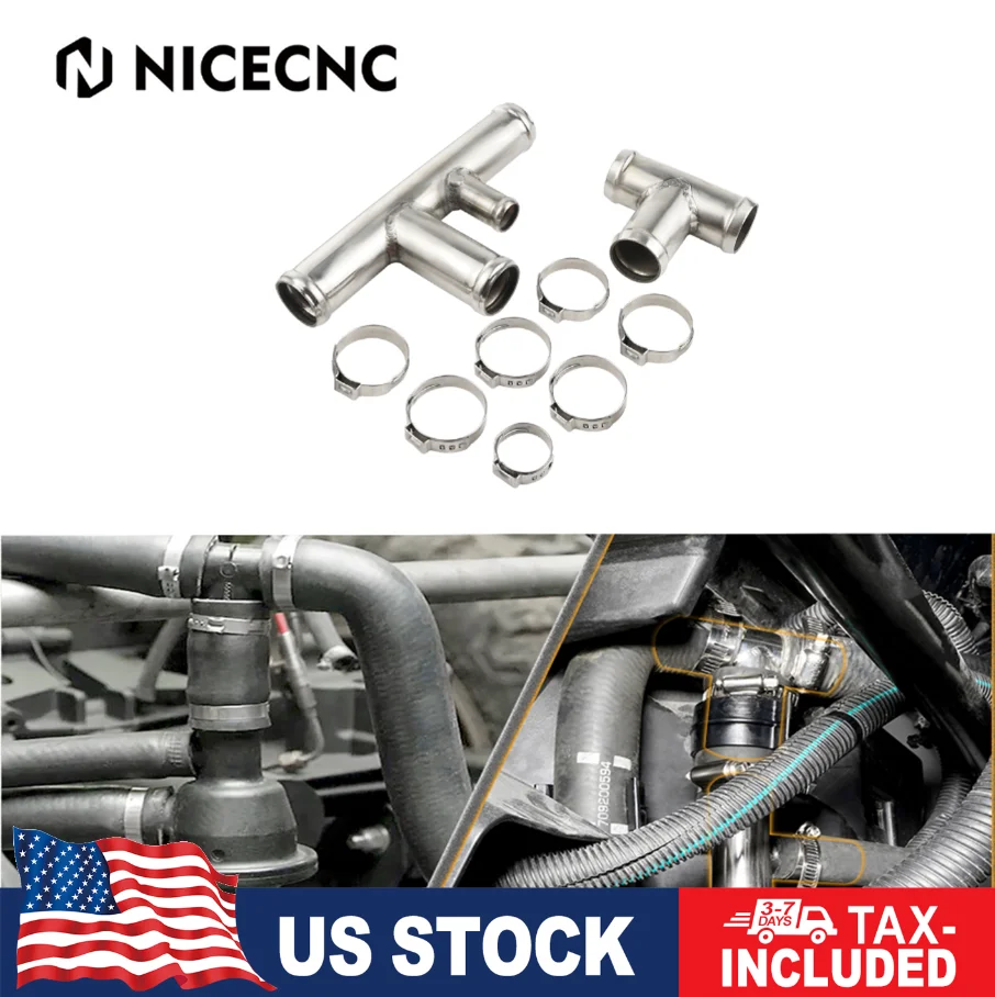 UTV Edelstahl für Can-Am Thermostat Löschen Kit Kühler für Can-Am Maverick X3 Max R RR 4x4 XRC XMR DS Turbo DPS Zubehör