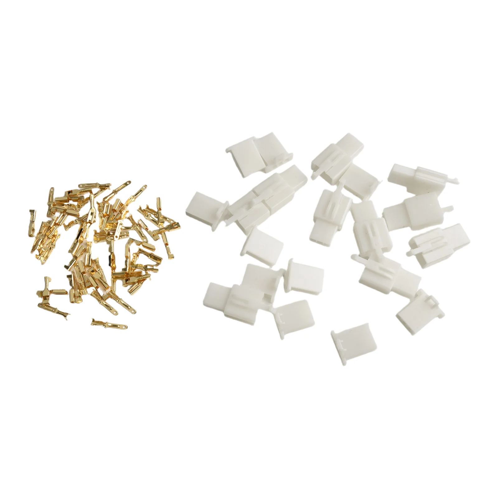Reliable 2 8mm Motorcycle Male and Female Car Terminal Connectors 23469Pin 10 Complete Sets with Retaining Hooks