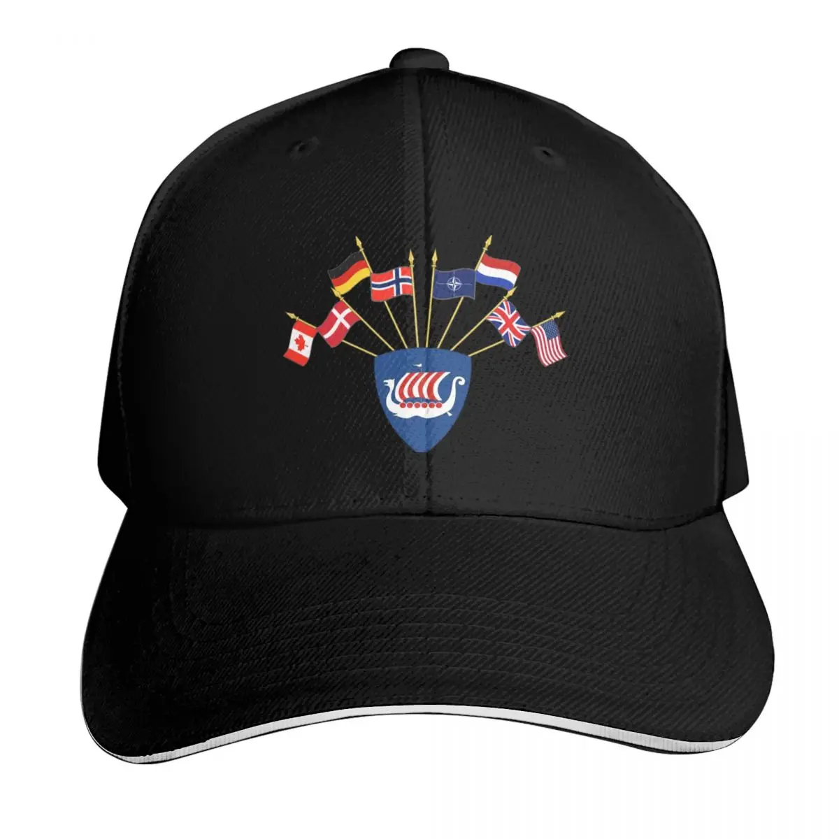 

Allied Forces Northern Europe (NATO - Historical) Baseball Cap Golf Wear Trucker Hat Golf Hat For Women 2026 Men's