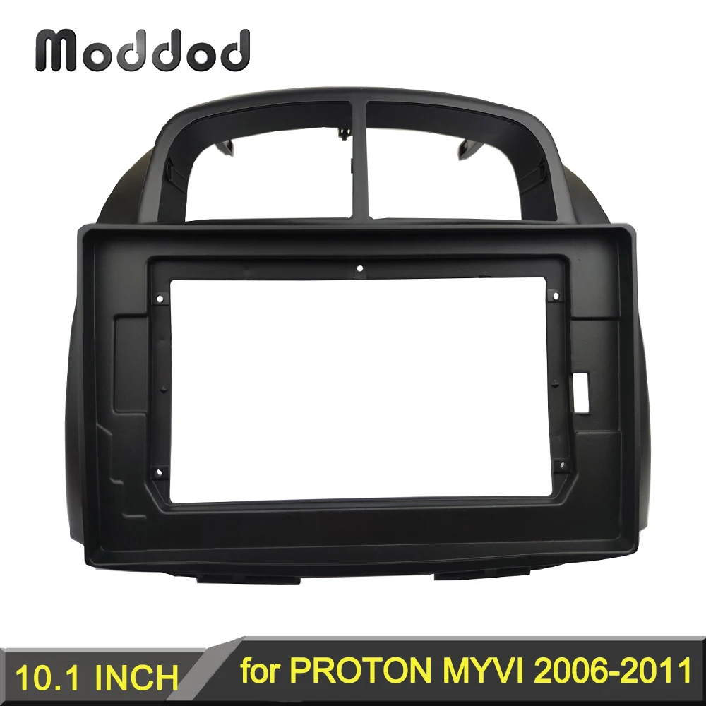 

10.1 INCH Radio Frame for PERODUA MyVi TOYOTA Passo SUBARU Justy DAIHATSU Boon Stereo Panel Faceplates Car Dash Mount Cover Kit