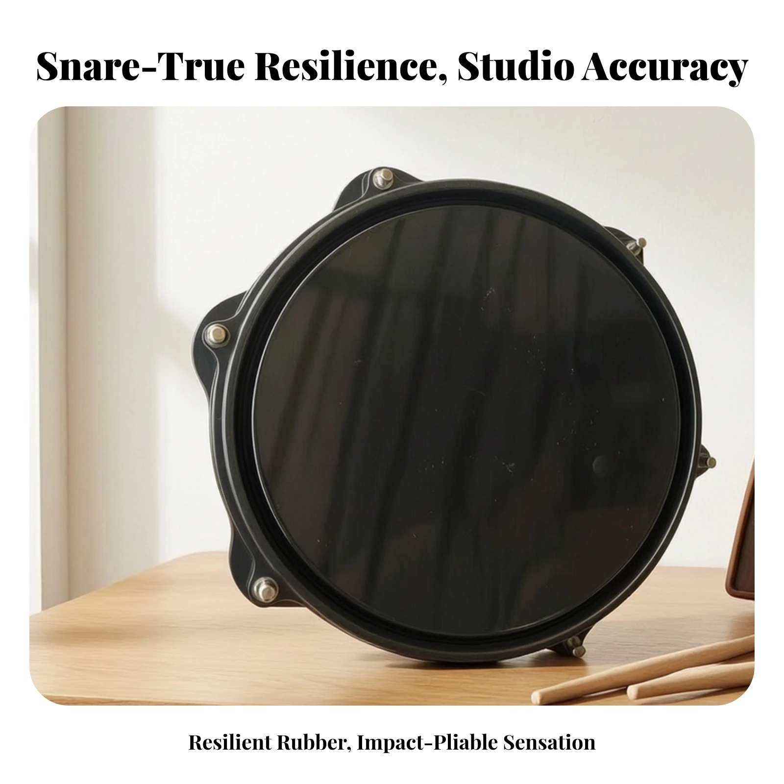 Drum Practice Pad Compact Drum - Drum Practice Pad review and price