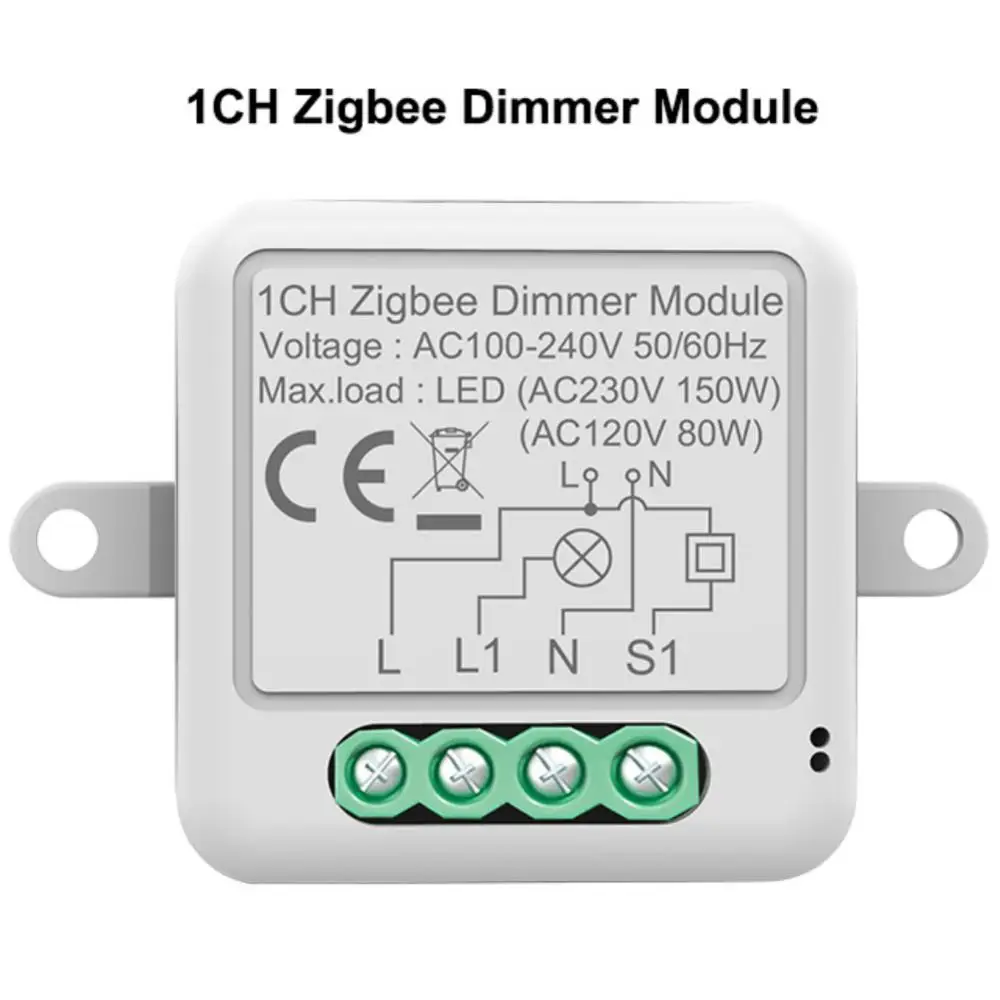 Himojo Tuya pemutus listrik Remote Control, sakelar dimmmer Mini MODUL 1/2Gang Wifi