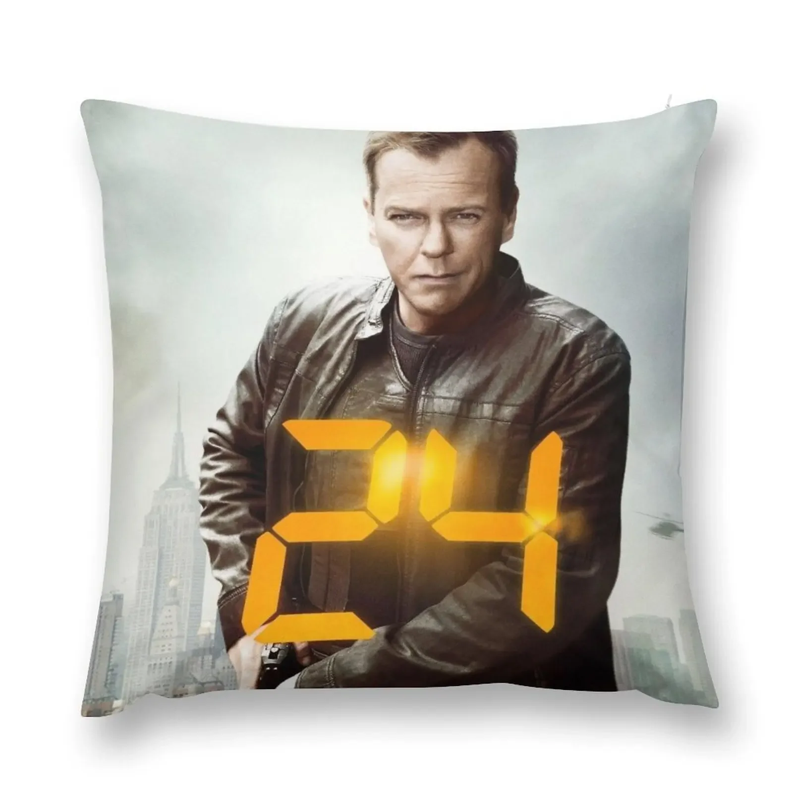 Jack Bauer 24 Throw Pillow Cushion Cover Luxury Cushions pillow