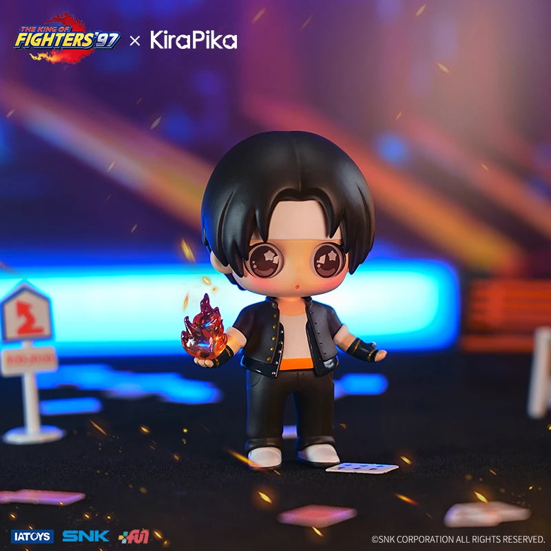 New The King Of Fighters Blind Box The King Of Fighters Kirapika Anime Figures Mystery Box Iori Yagami Model Kyo Kusanagi Toy view 4