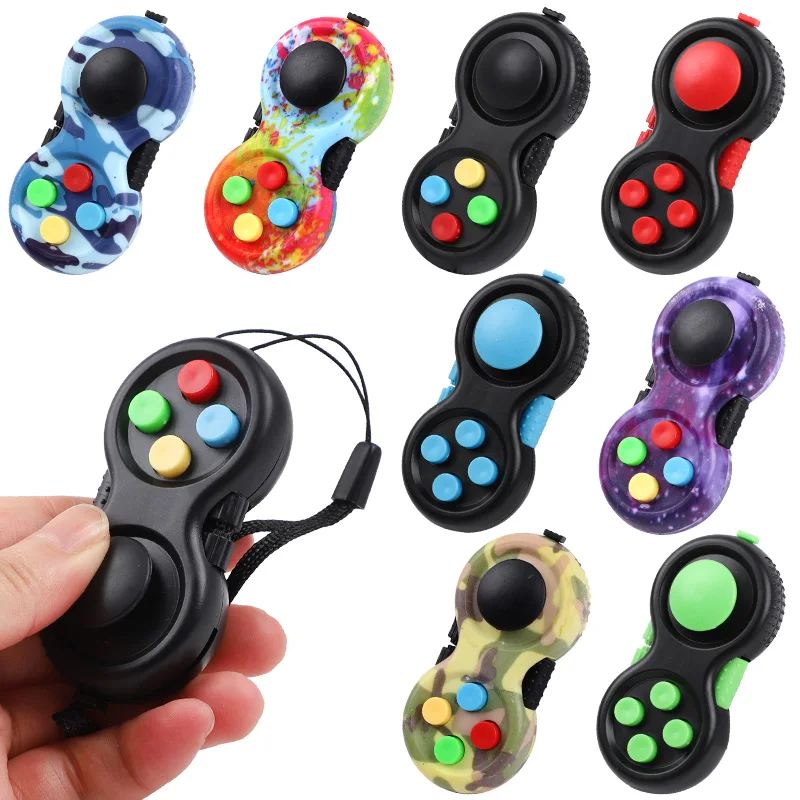 

1/8PCS Stress Relieving Handle Toy Versatile Game Controller Stress Relieving Props Party Festival Small Gifts