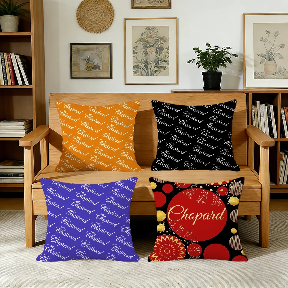 Hot B-brand Cushion Cover For Pillow Printing Sofa C-Chopard Decoration Home Car Room Coffee Shop Office Nordic Simplicity