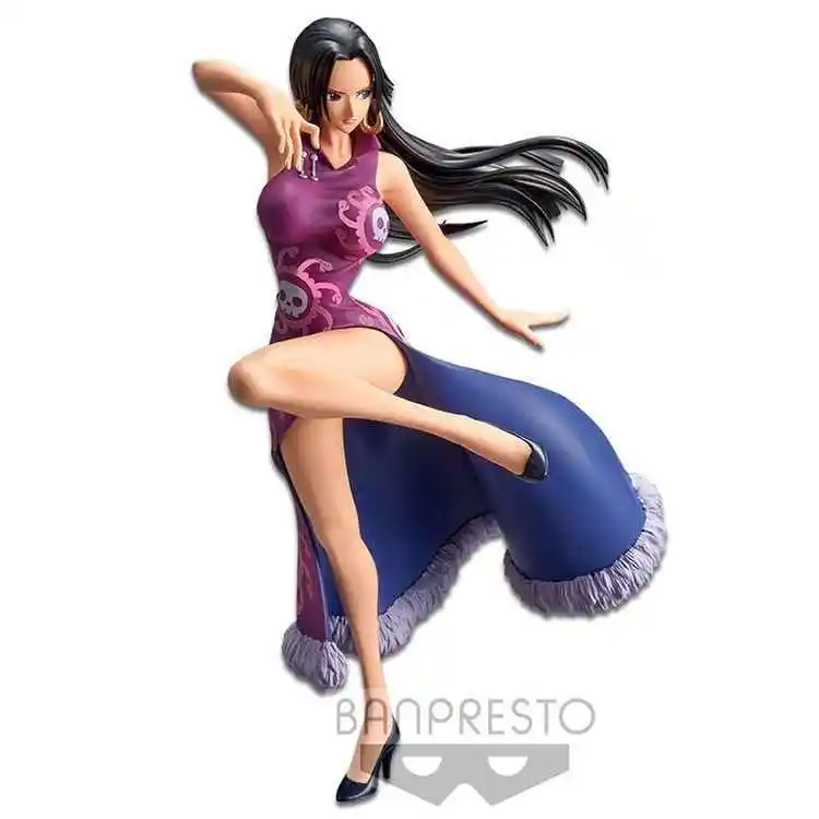 

Bandai Genuine One Piece Anime Boa Hancock Action Figures Collectible Model LADY FIGHT Exquisite Doll Anime Series in Stock