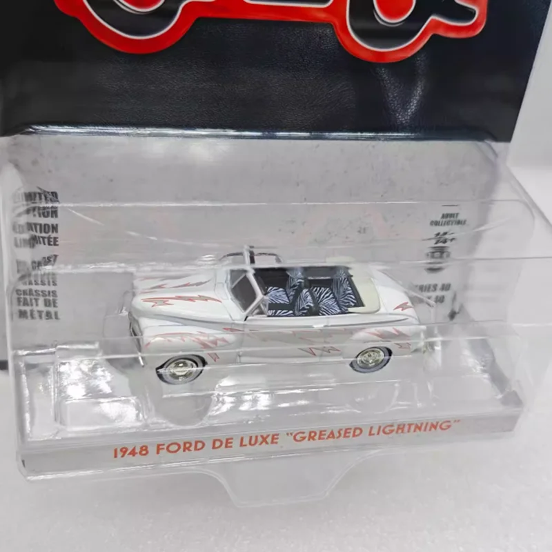 

Greenlight масштаб 1:64 1948 DE LUXE модель автомобиля из сплава, статическая коллекция, украшенные праздничные подарки, игрушки