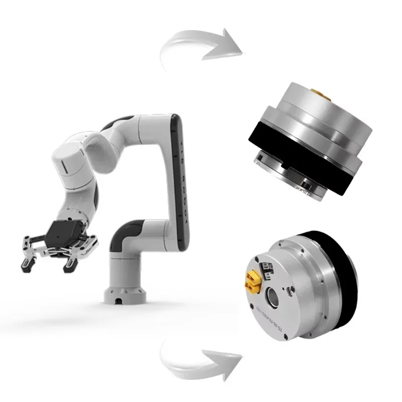Multi-turn Absolute Encoder with Harmonic Drive Servo Motor Robot Joint Actuator Used in Collaborative Robot Arm