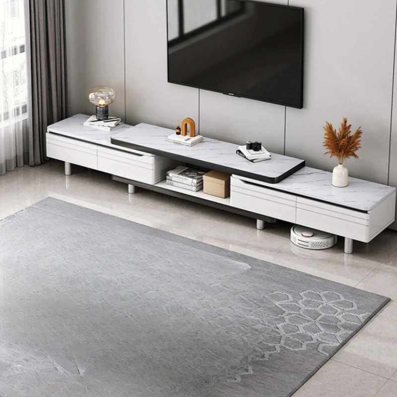 

Drawer Floor Modern Tv Cabinet Wood White Cute Nordic Stand Cabinet Living Room Meuble Tv Salon Moderne House Furniture