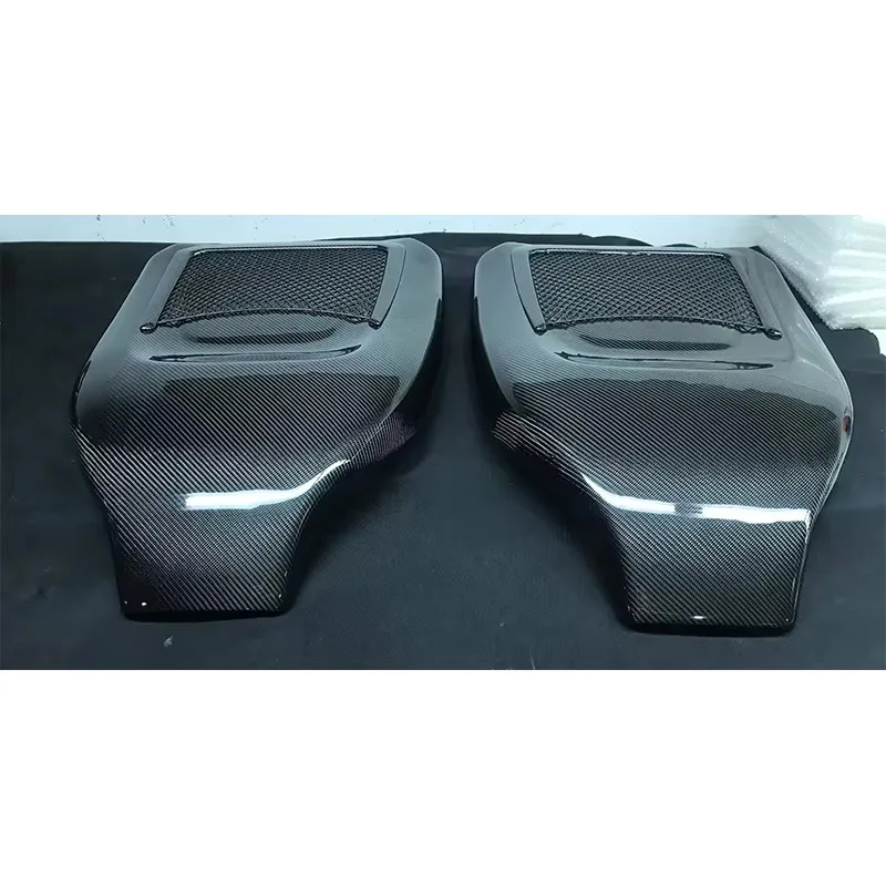 OEM ODM Upgraded Carbon Fiber Seat Back Cover Kit A4 A5 S4 S5 Sport Seat Carbon Fiber Replacement Set Rear Seat Shell Housing