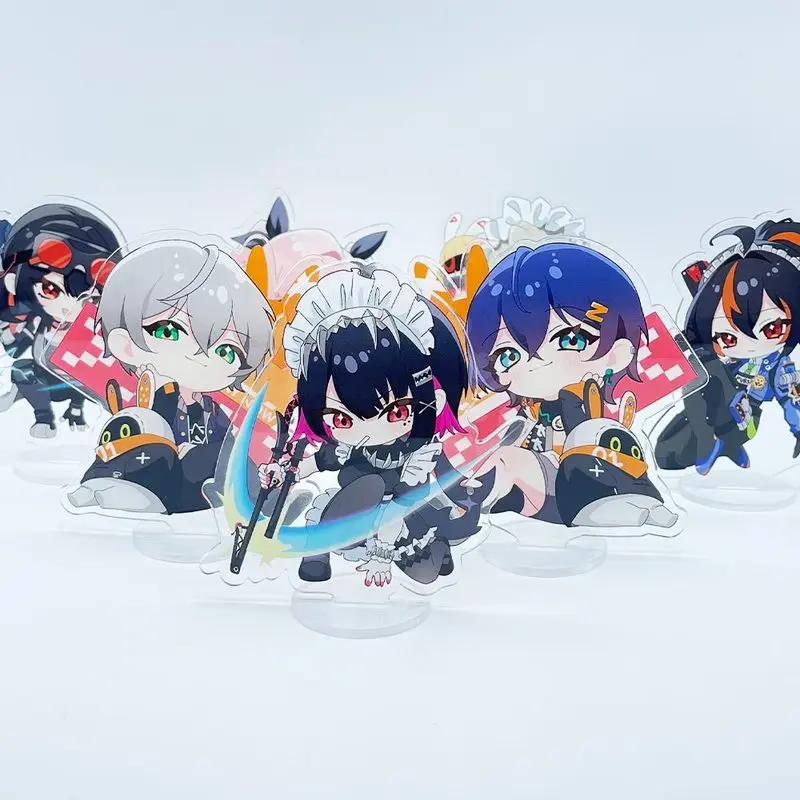 

Акриловые подставки Zenless Zone Zero 10 см HD с персонажами Эллен, Джо, Чжу Юань, Чжэ — коллекционный настольный декор для фанатов аниме и игр, подарок для любителей игр