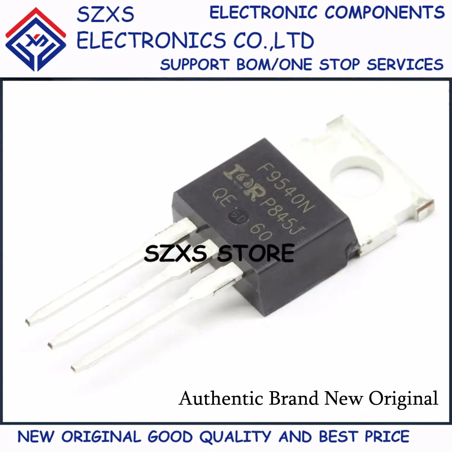 New Original 10Pcs IRF9540N IRF9540NPBF TO-220 100V 23A MOSFET Field Effect Transistor In Stock Good Quality