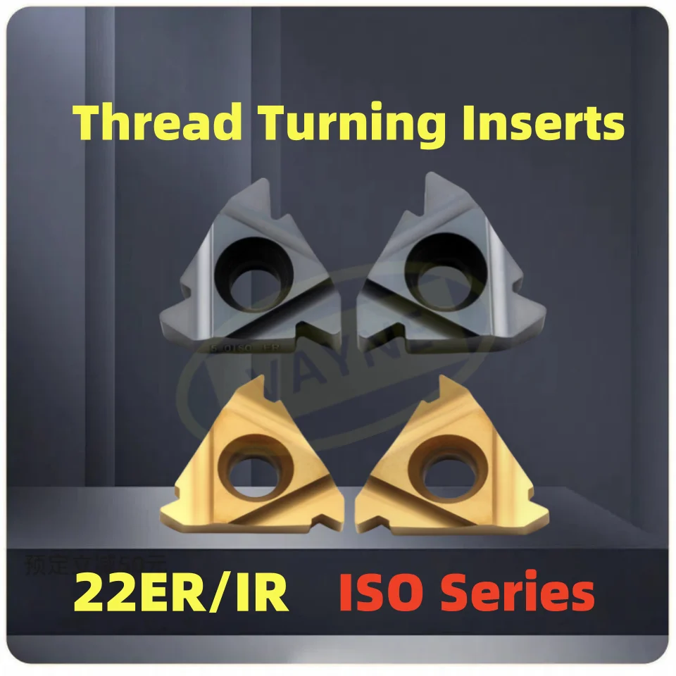 

5PCS 22ER 22IR 3.5 4.0 4.5 5.0 5.5 6.0 ISO Threading Cutter Tools CNC Lathe Thread Turning Inserts Carbide Blades