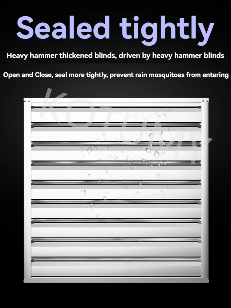 700*700 Industrial Ventilator Exhaust Fan Large Air Volume Air Extractor Factory Warehouse Ventilation Cooling Negative Pressure