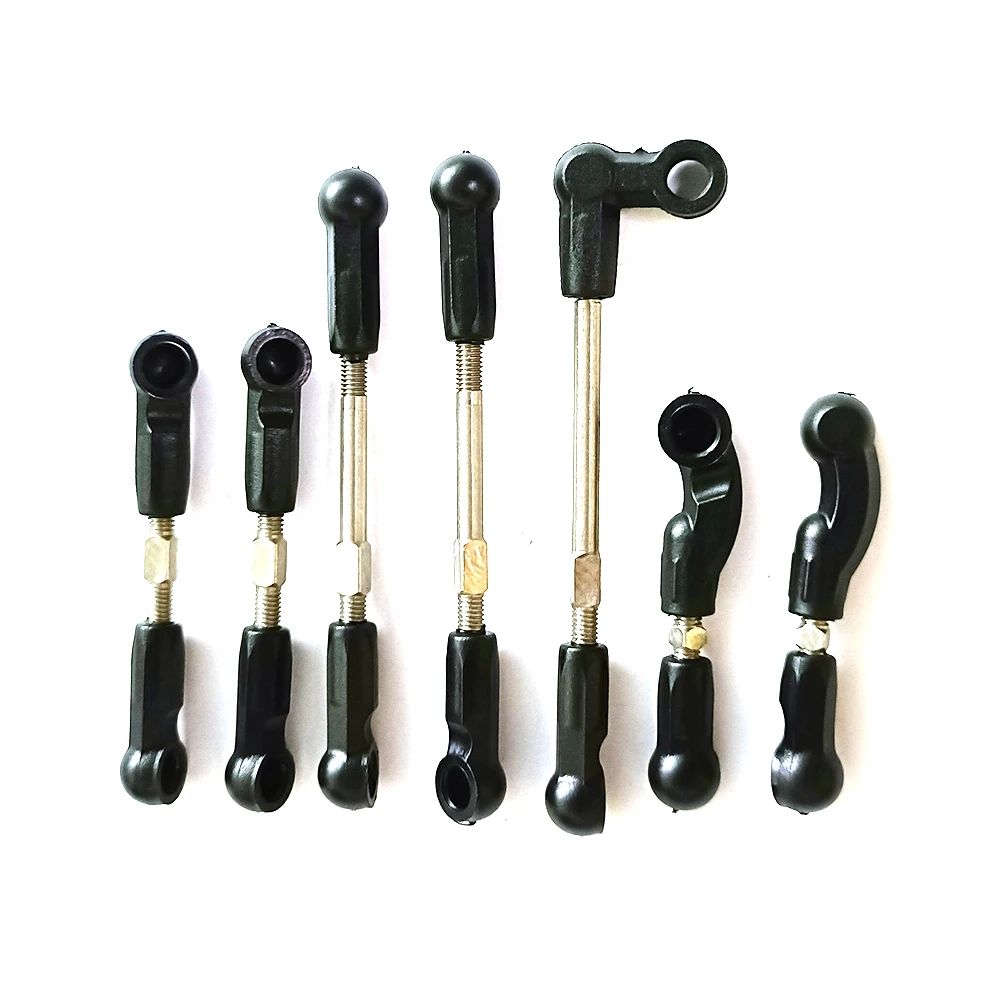 Asta di collegamento in plastica metallica da 7 pezzi per auto RC 1/10 Sakura D5S D5 Sport