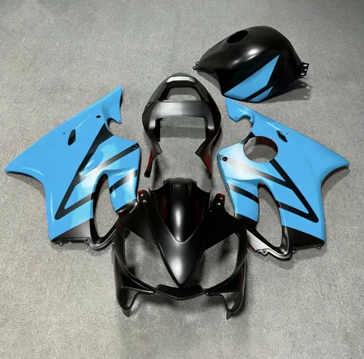 Suitable for Honda CBR600 F4i 2001, 2002, 2003 motorcycles. Complete set of radiator cover shell accessories. Customizable.